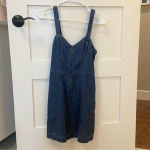 abercrombie denim dress